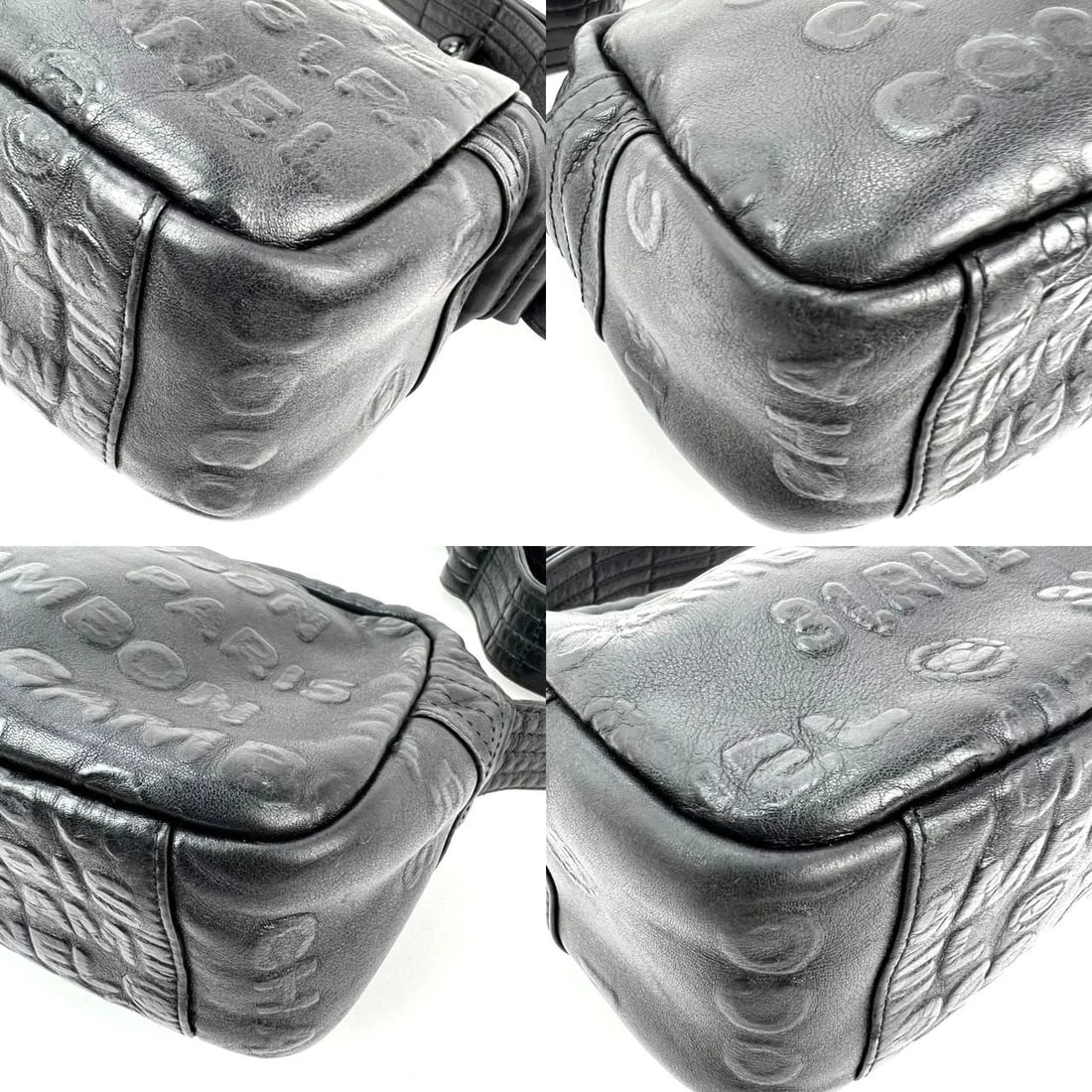 Chanel Unlimited Camera Black Lambskin Vintage Shoulder Bag - 14