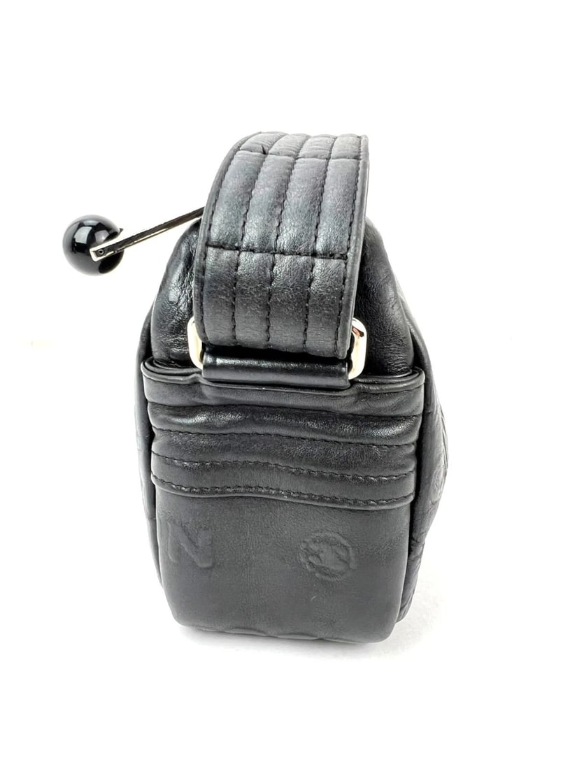 Chanel Unlimited Camera Black Lambskin Vintage Shoulder Bag - 4