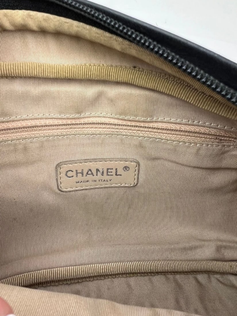 Chanel Unlimited Camera Black Lambskin Vintage Shoulder Bag - 8