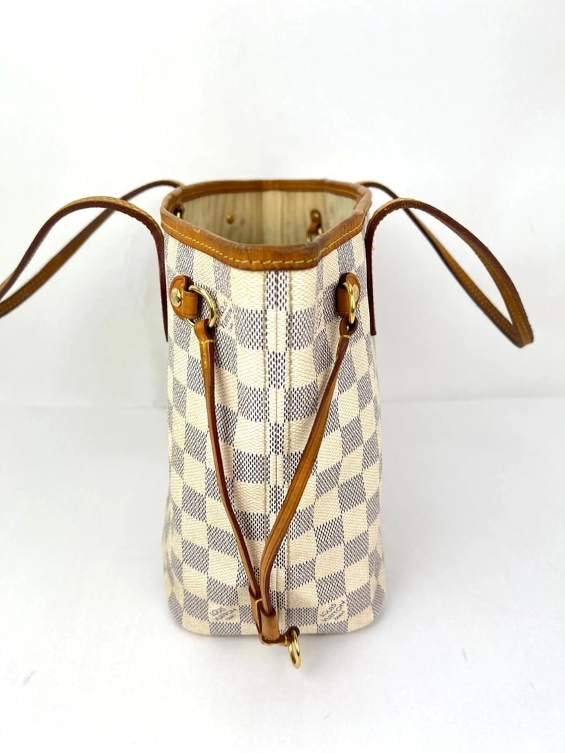 Louis Vuitton Neverfull PM Damier Azur Tote Bag - 5