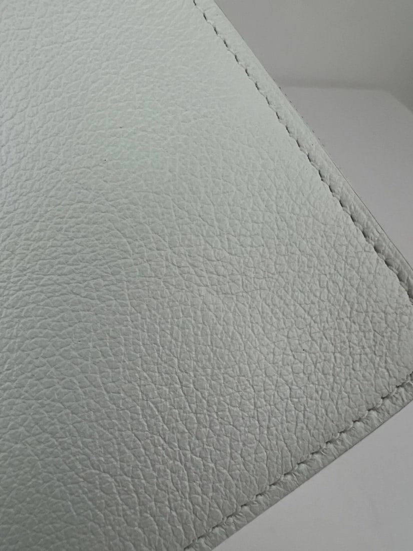 Hermes Evercolor Silk'In Classique Long White Wallet - 3