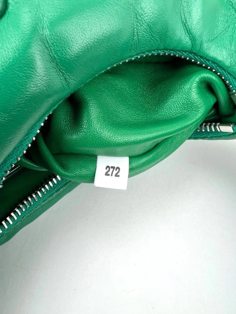 Prada Soft Nappa Leather Mini Padded Green Hand Bag - 7
