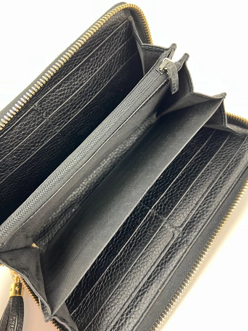 Gucci Soho Black Leather Wallet - 5