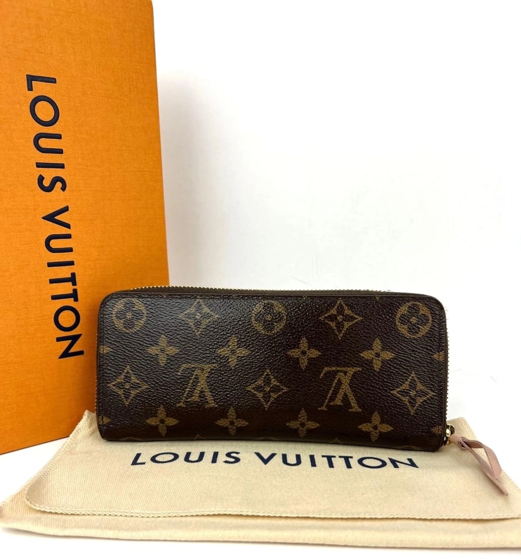 Louis Vuitton Clemence Monogram Wallet Rose Ballerine - 2