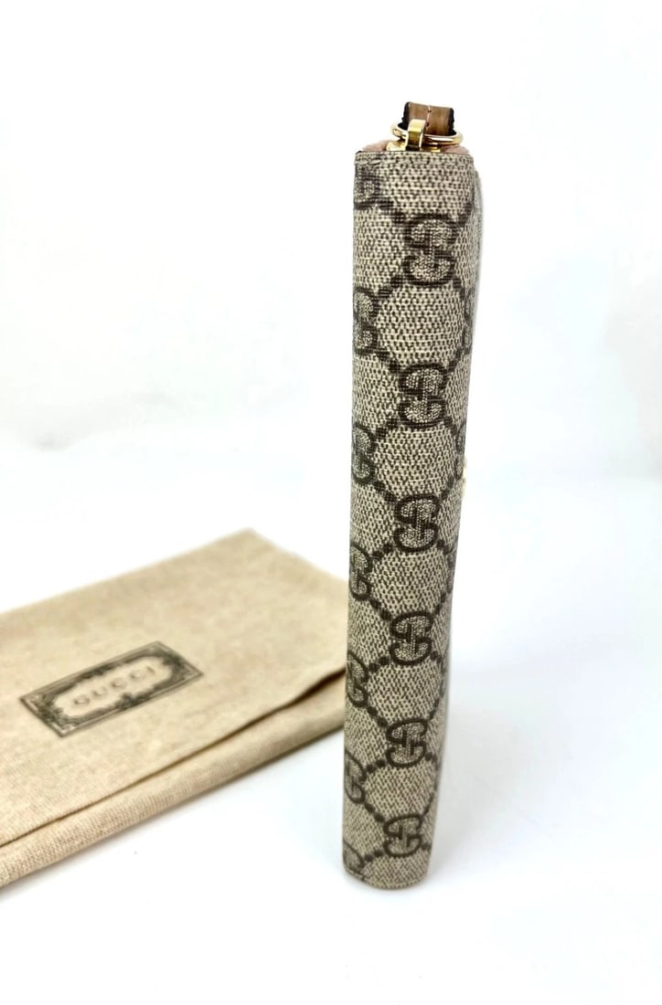 Gucci GG Marmont Zip Around Wallet Porcelain Rose - 3