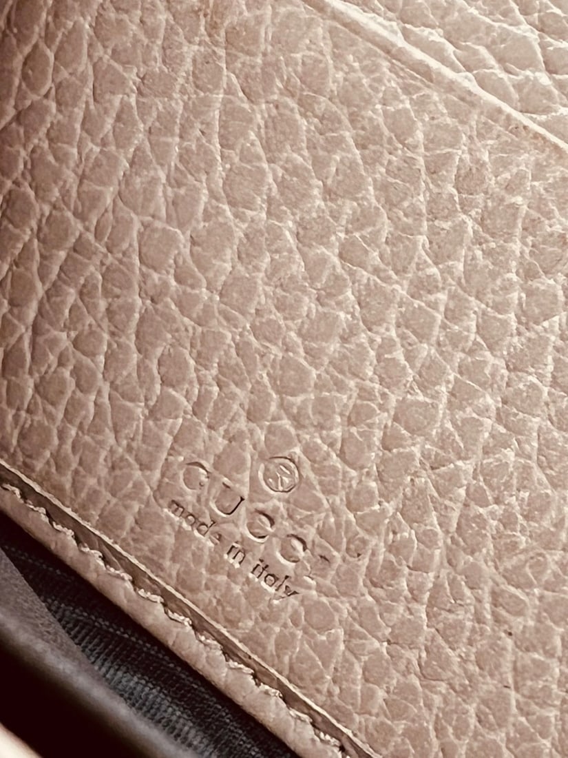 Gucci GG Marmont Zip Around Wallet Porcelain Rose - 5