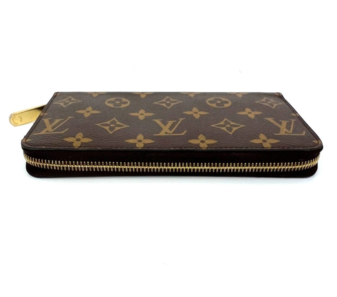 Louis Vuitton Zippy Monogram Leather Fuchsia Wallet Clutch - 11