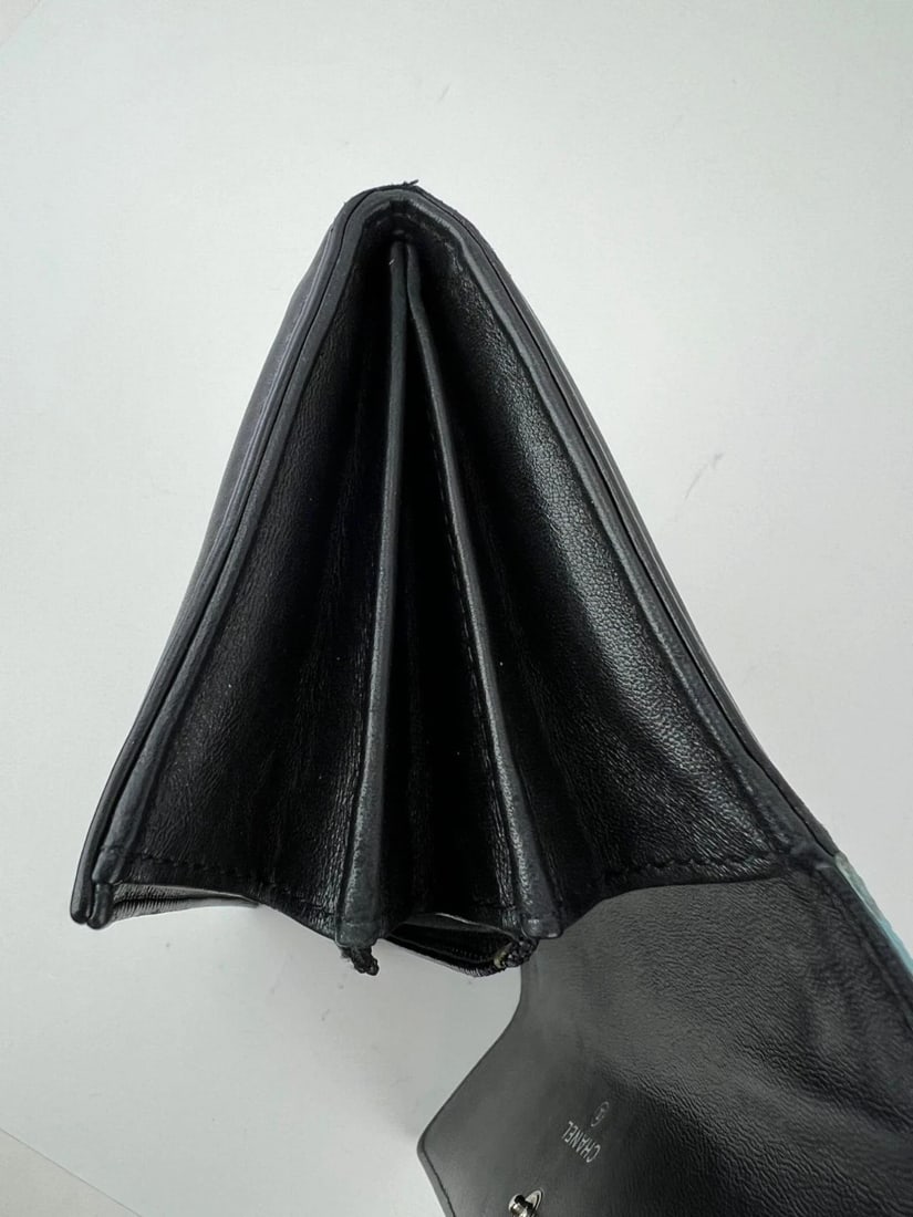 Chanel Airline Triple CC Logo Long Wallet Clutch - 15