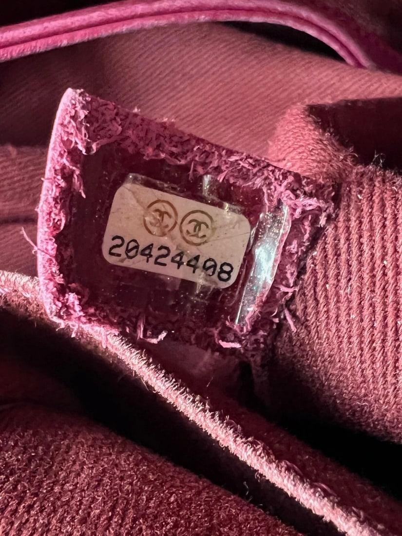 Chanel Shopping in Chains Quilted Leather Burgundy Tote Bag - 7