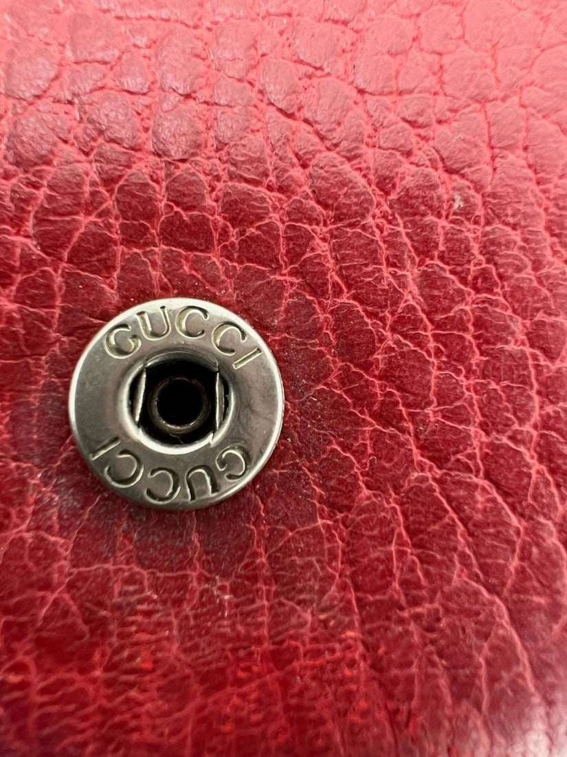 Gucci Dionysus Mini Bag Chain Wallet Hibiscus Red Crossbody Bag Clutch - 10