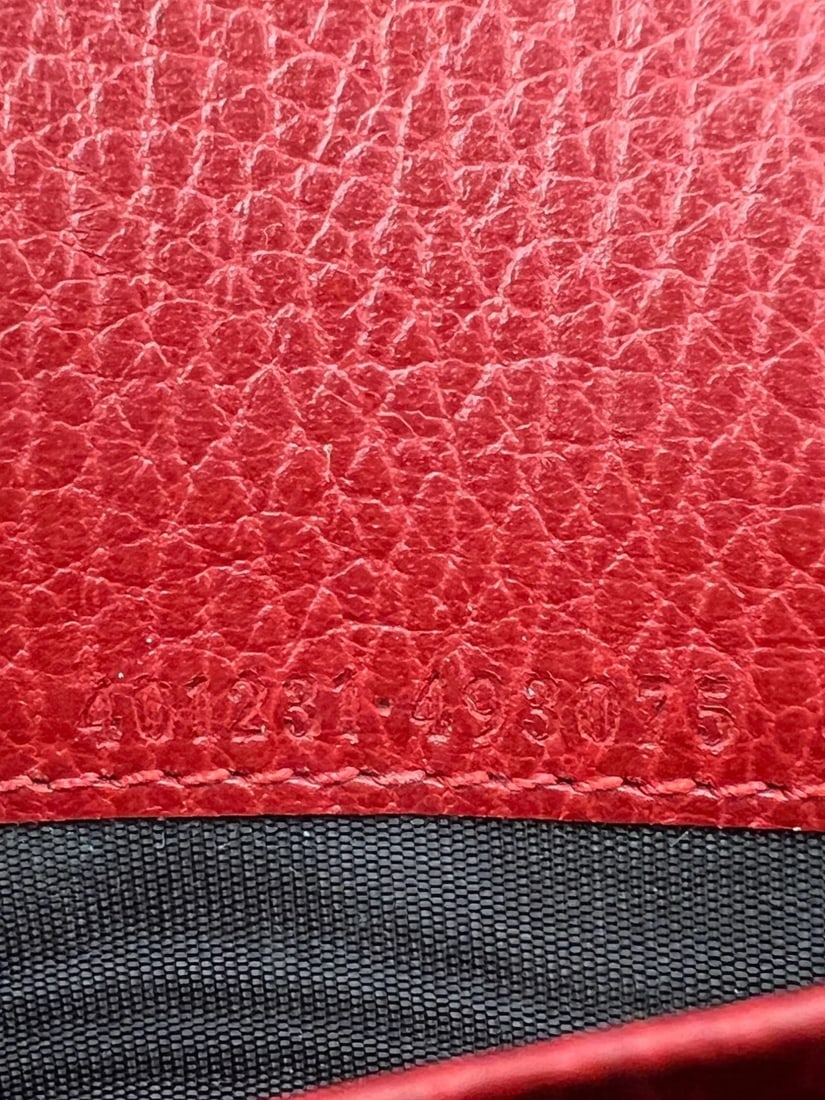 Gucci Dionysus Mini Bag Chain Wallet Hibiscus Red Crossbody Bag Clutch - 8