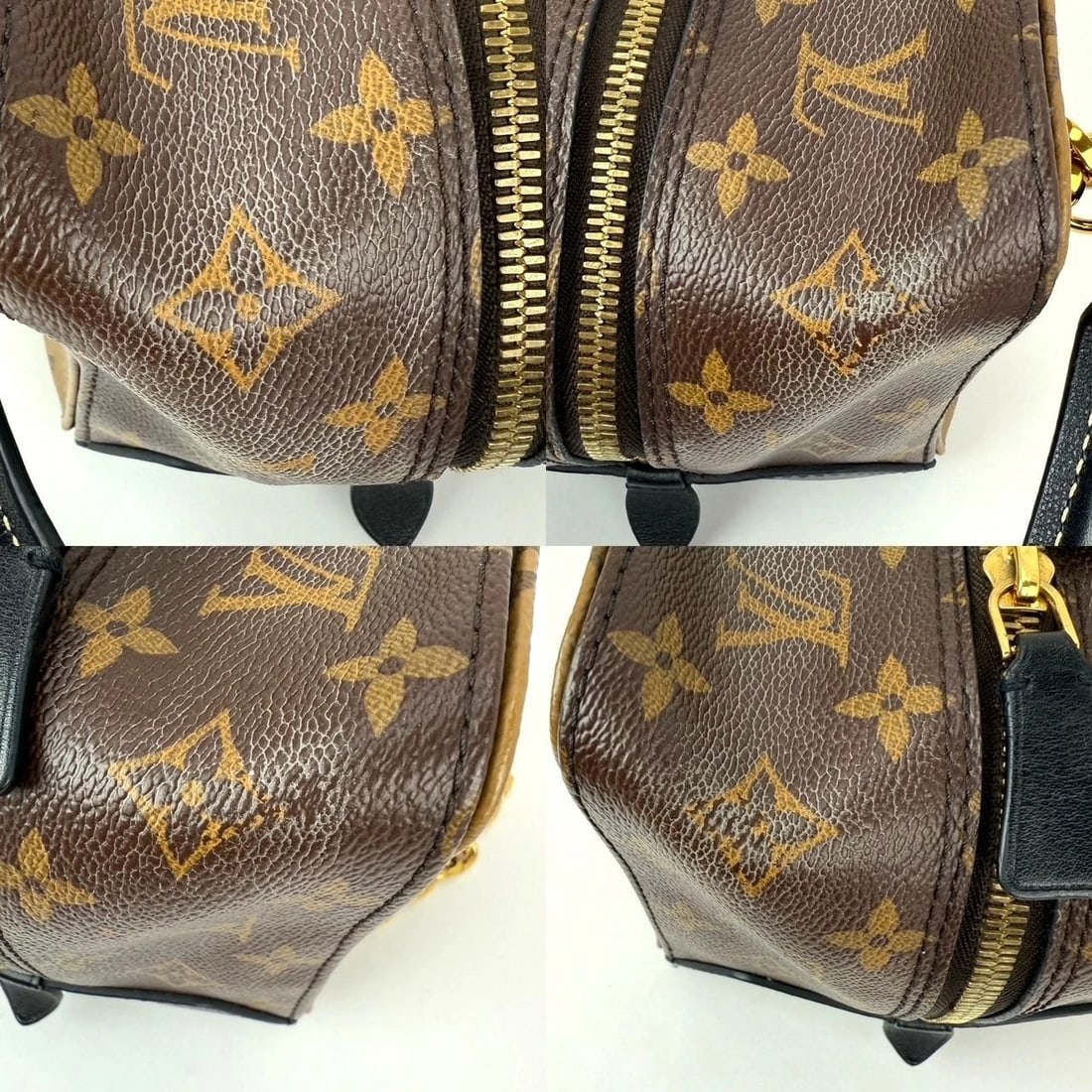 Louis Vuitton Reverse Monogram Square Shoulder Hand Bag - 4