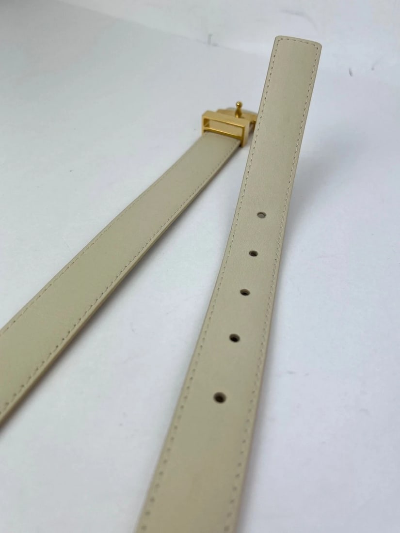 Louis Vuitton LV Initiales 25mm Reversible Damier Azur Belt 80/32 - 11