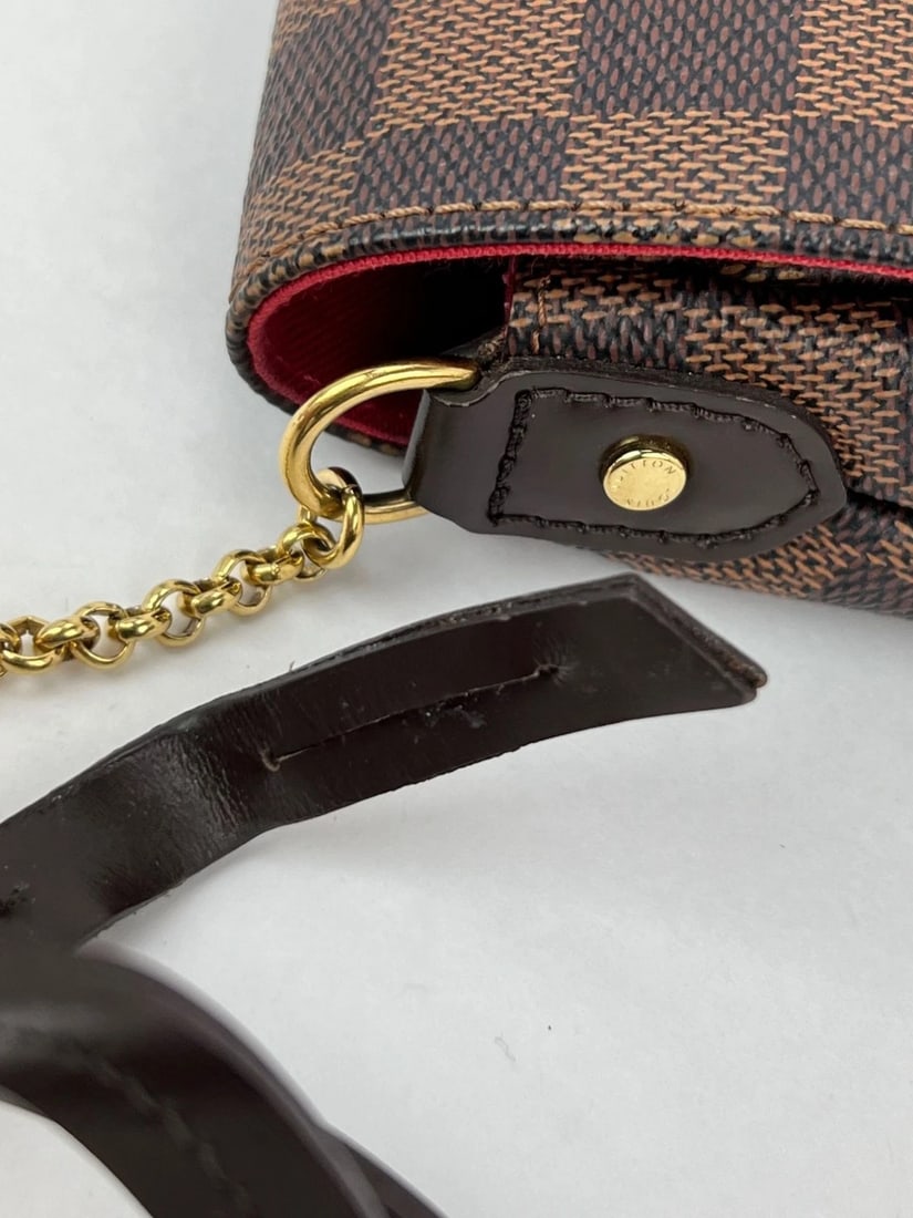 Louis Vuitton Favorite MM Damier Ebene Crossbody Bag - 13
