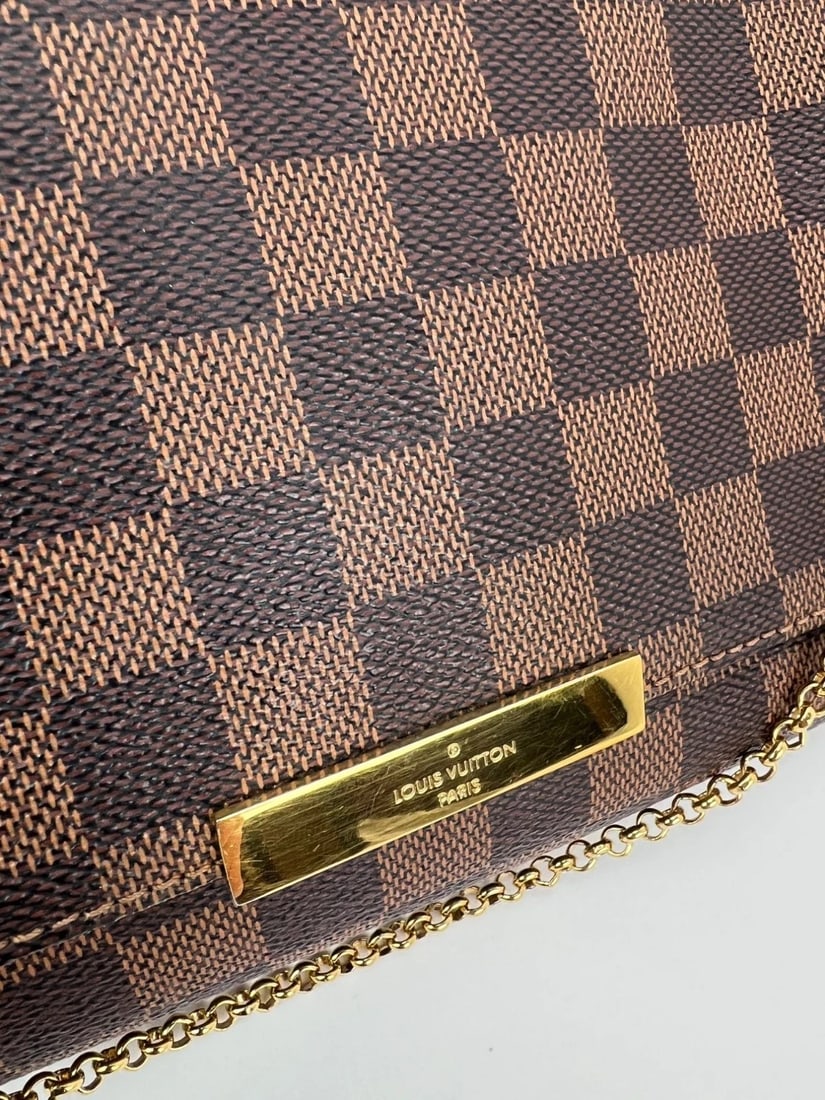 Louis Vuitton Favorite MM Damier Ebene Crossbody Bag - 16