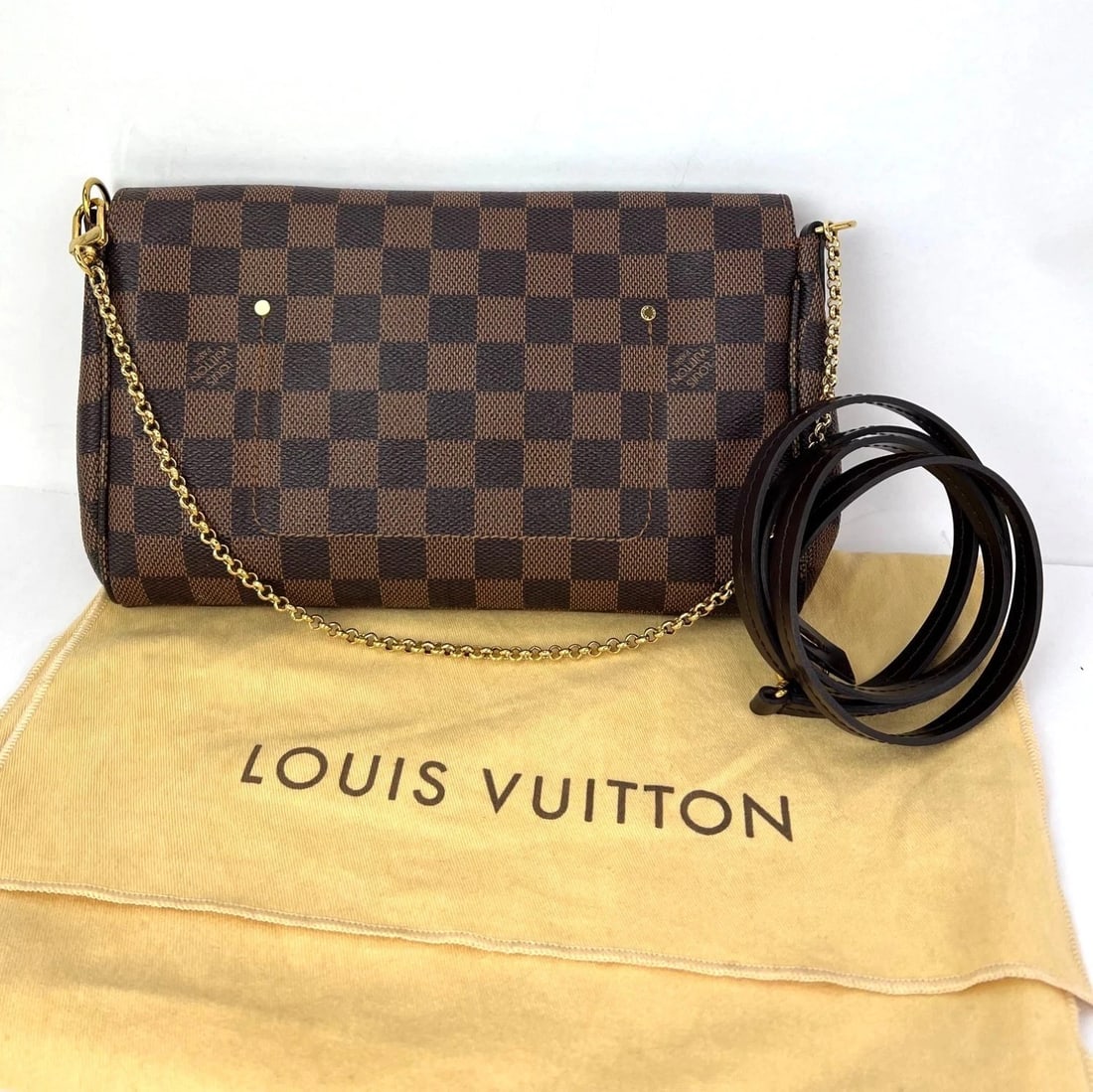 Louis Vuitton Favorite MM Damier Ebene Crossbody Bag - 2