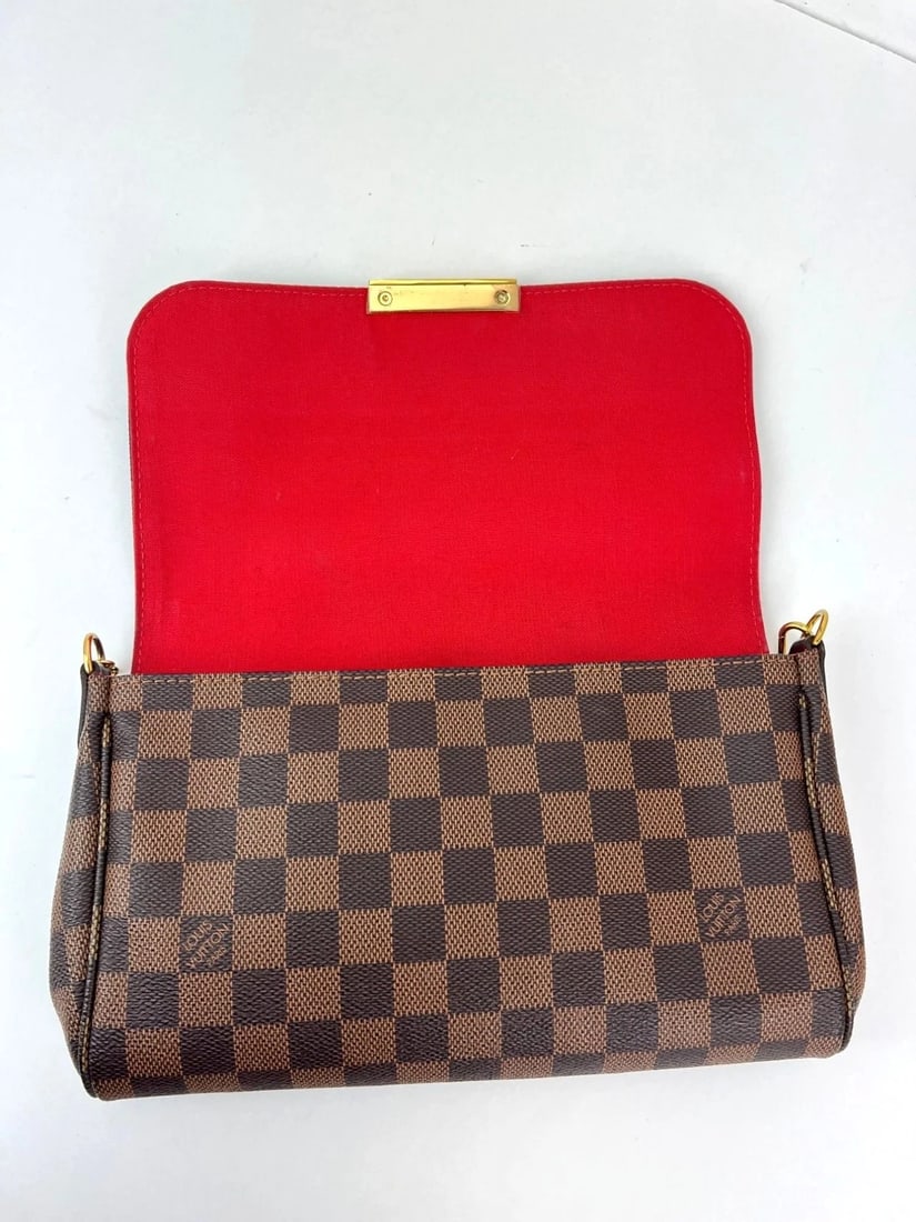 Louis Vuitton Favorite MM Damier Ebene Crossbody Bag - 9