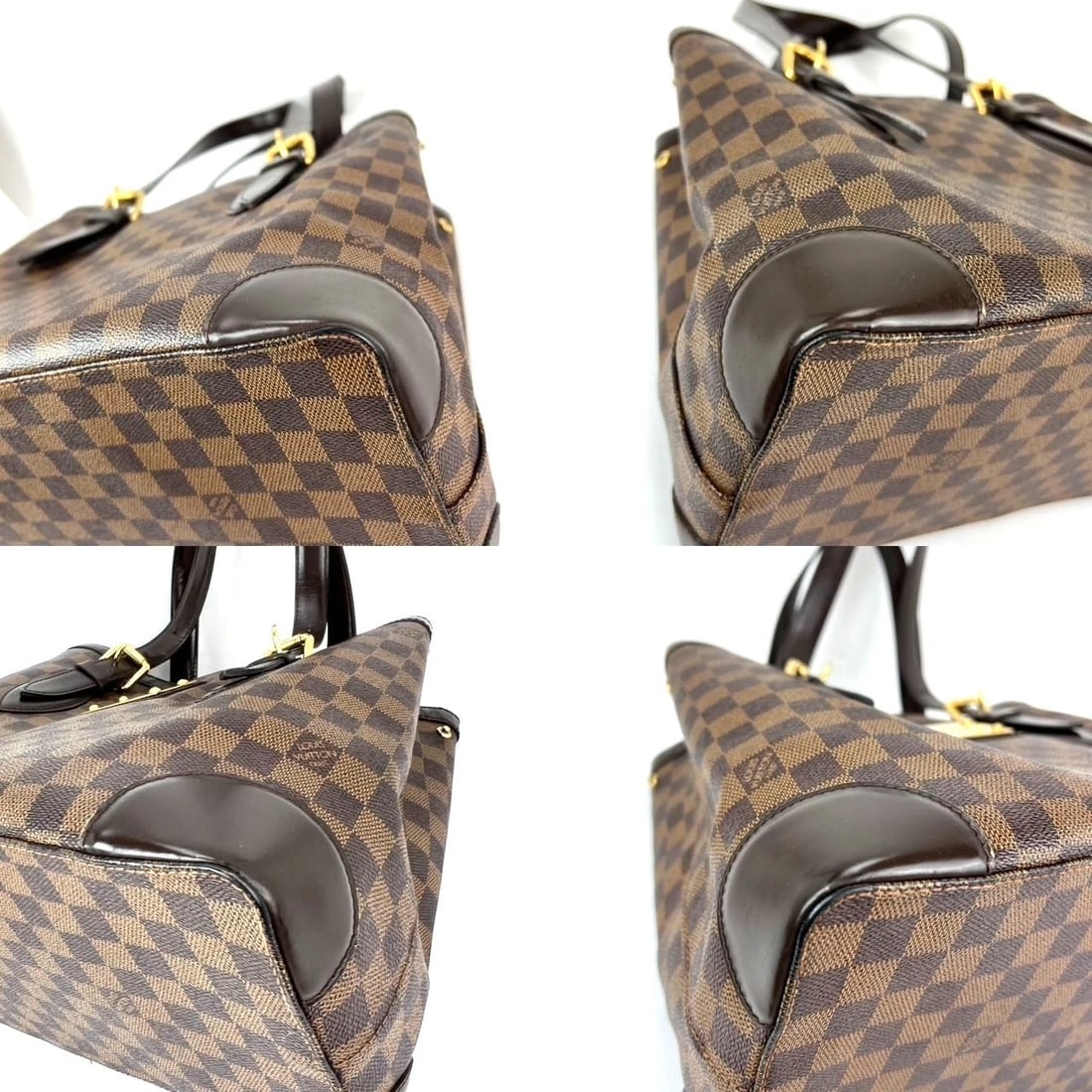 Louis Vuitton Hampstead MM Damier Ebene Tote Shoulder Bag - 16