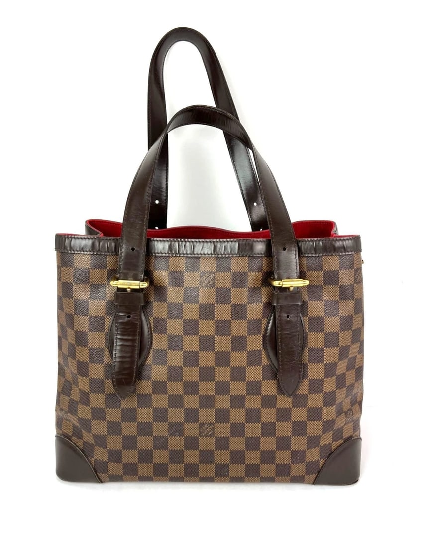 Louis Vuitton Hampstead MM Damier Ebene Tote Shoulder Bag - 2