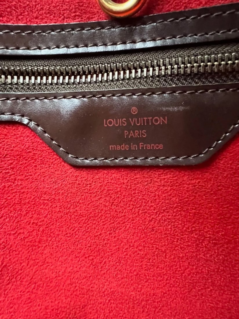 Louis Vuitton Hampstead MM Damier Ebene Tote Shoulder Bag - 6