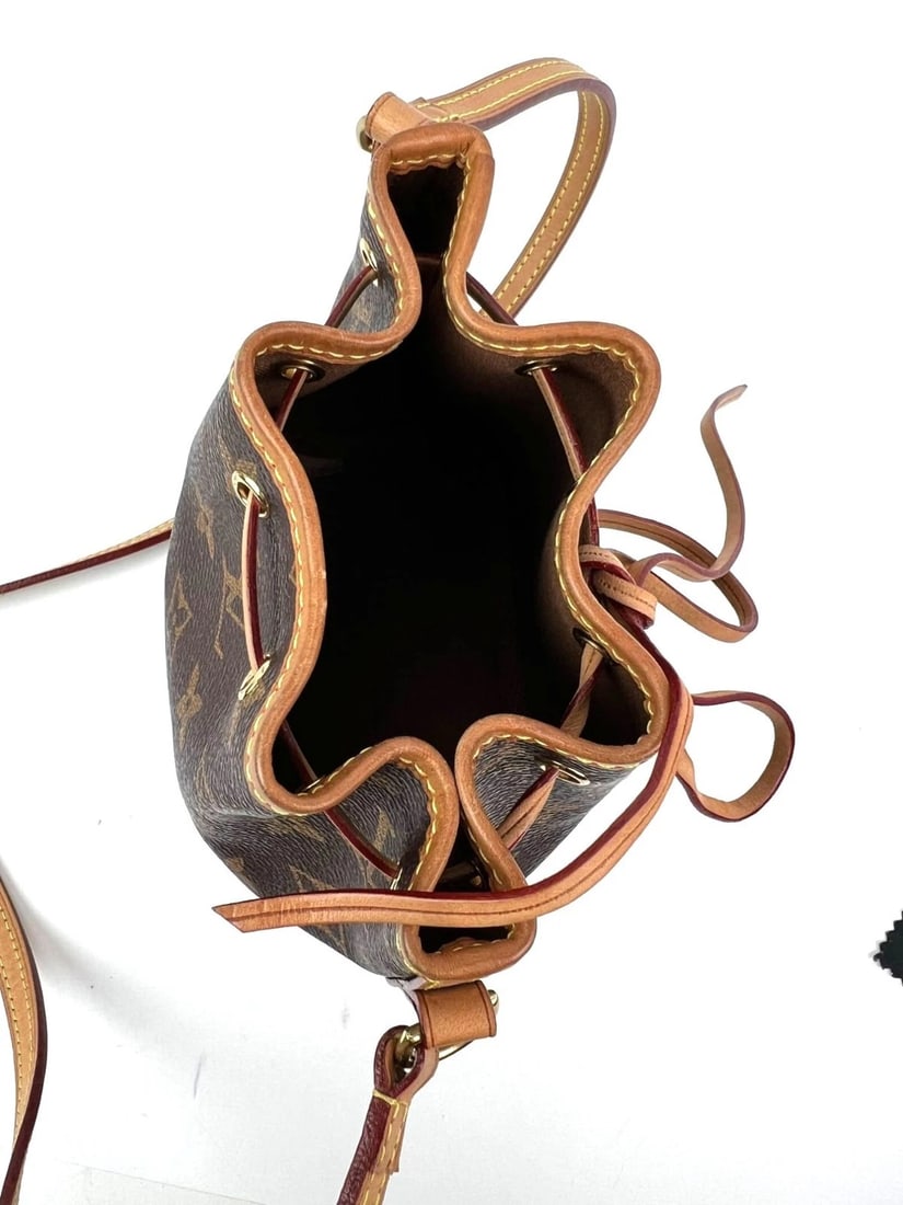 Louis Vuitton Monogram Nano Noe Bucket Crossbody Bag - 10