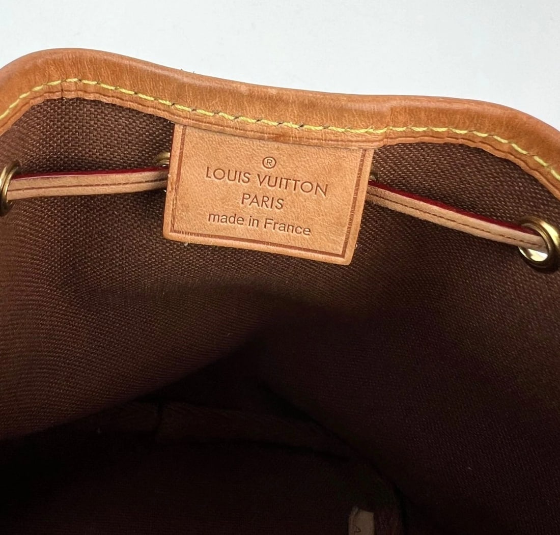 Louis Vuitton Monogram Nano Noe Bucket Crossbody Bag - 6