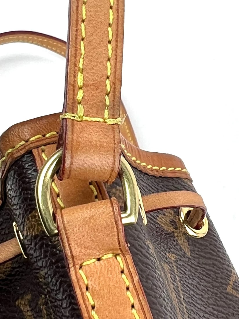 Louis Vuitton Monogram Nano Noe Bucket Crossbody Bag - 8