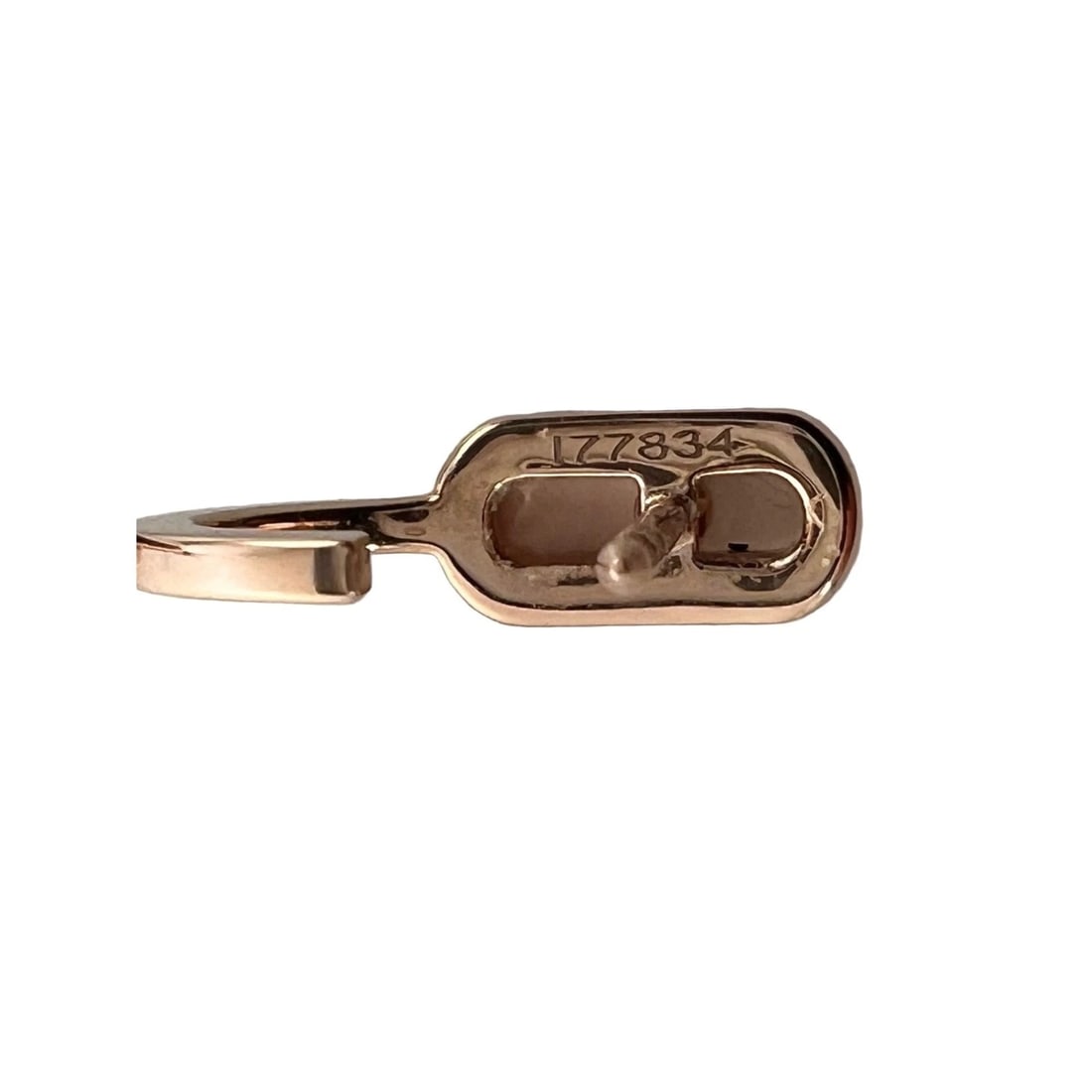 Messika Move Uno Mini Hoops 18K Rose Gold Diamond Earrings - 6