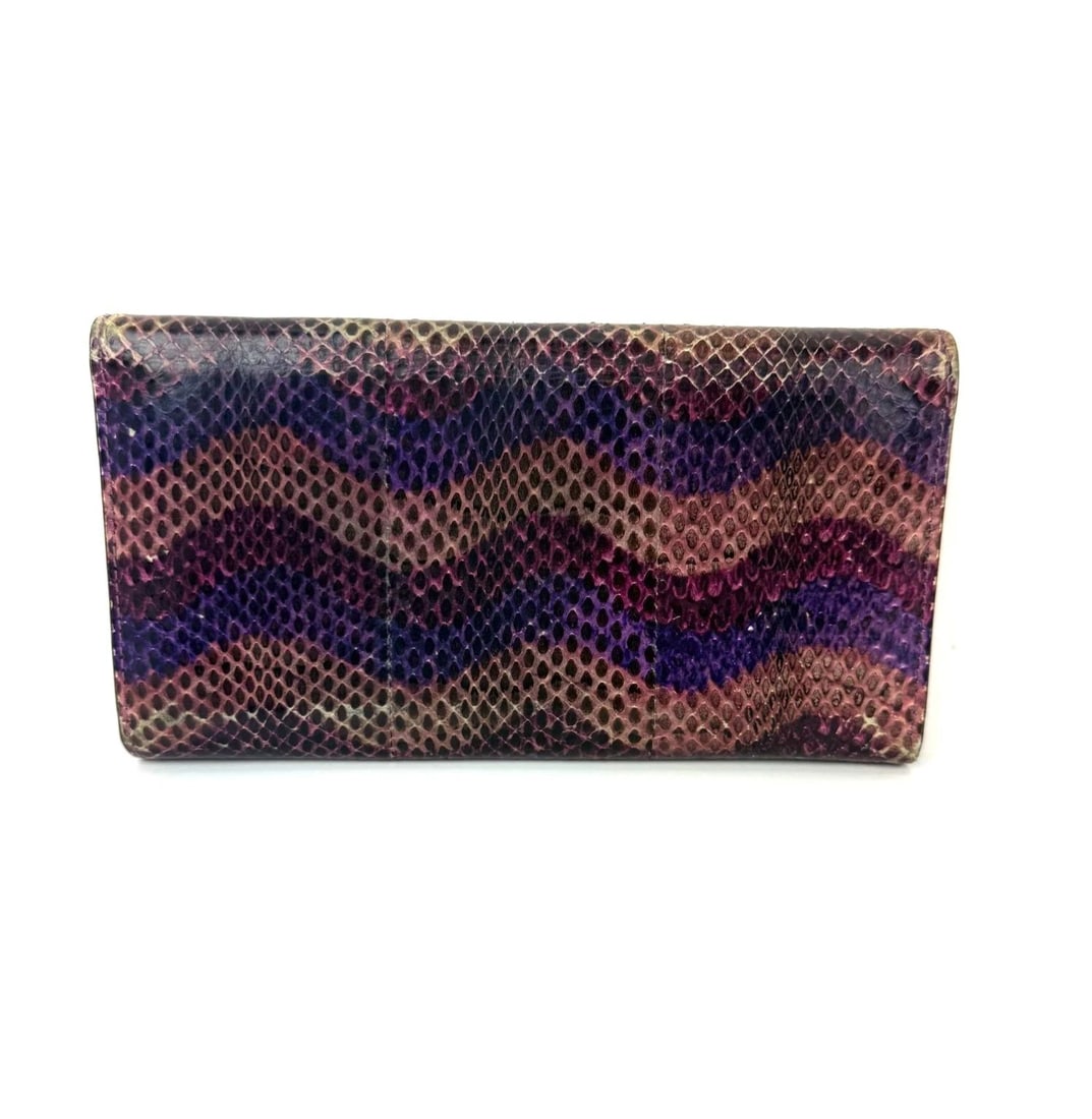 Gucci Snakeskin Leather Long Wallet - 2
