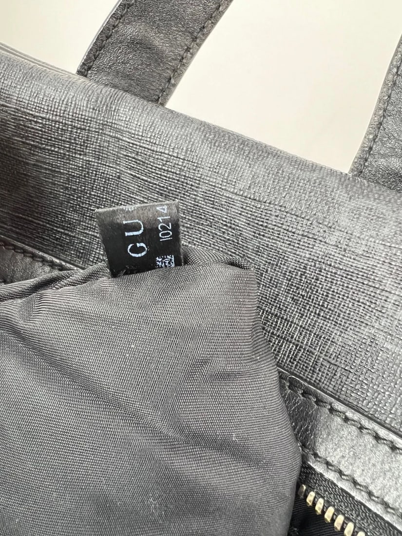 Gucci GG Supreme Medium Day Gray Black Backpack - 5
