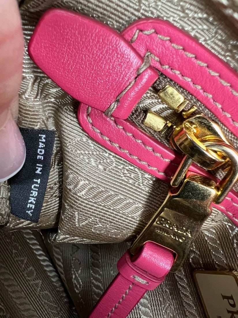 Prada Jacquard Khaki Canvas Camera Corda Peonia Crossbody Bag - 4