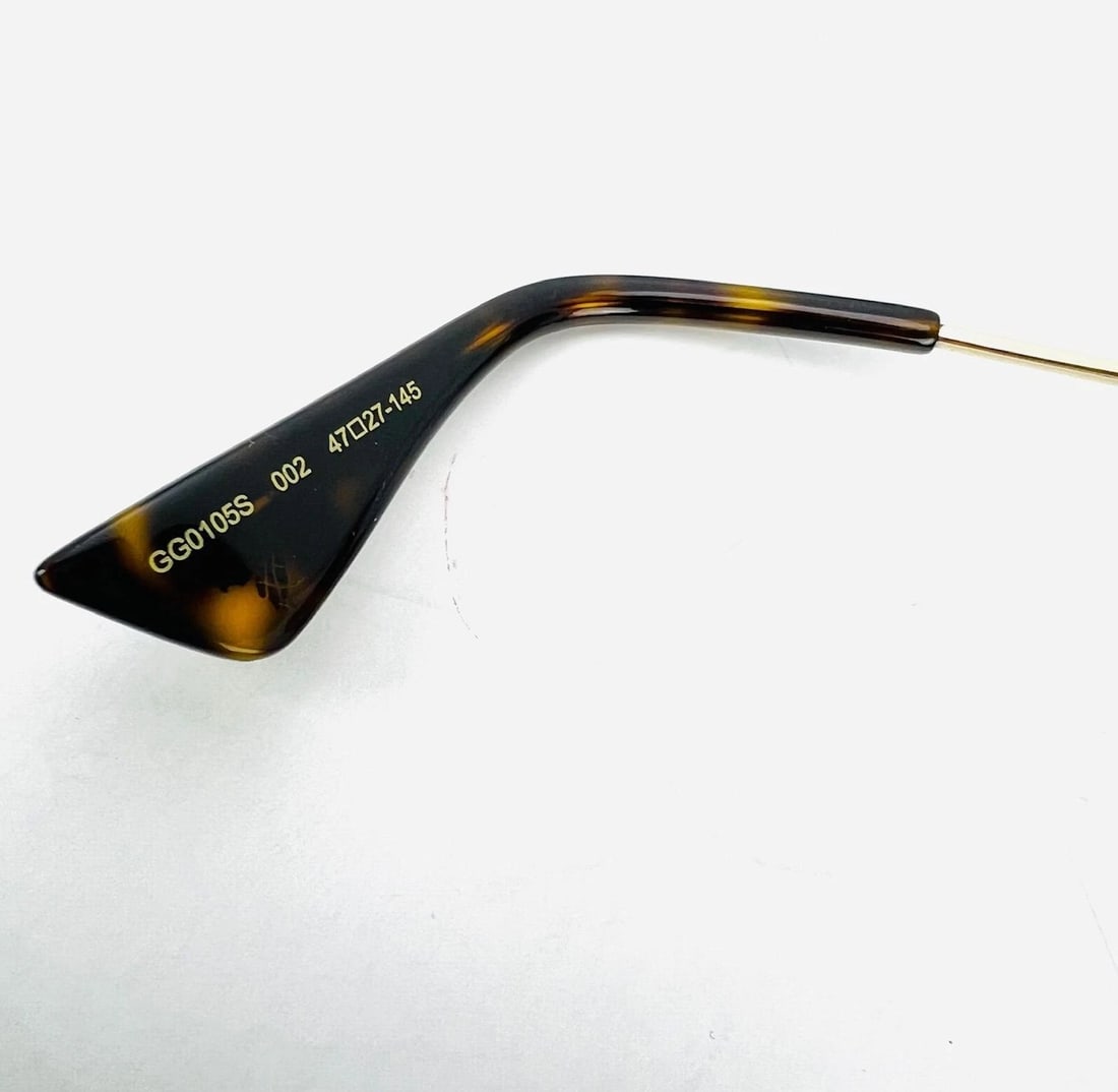 Gucci Round Frame Sylvie Web Sunglasses GG0105S - 8