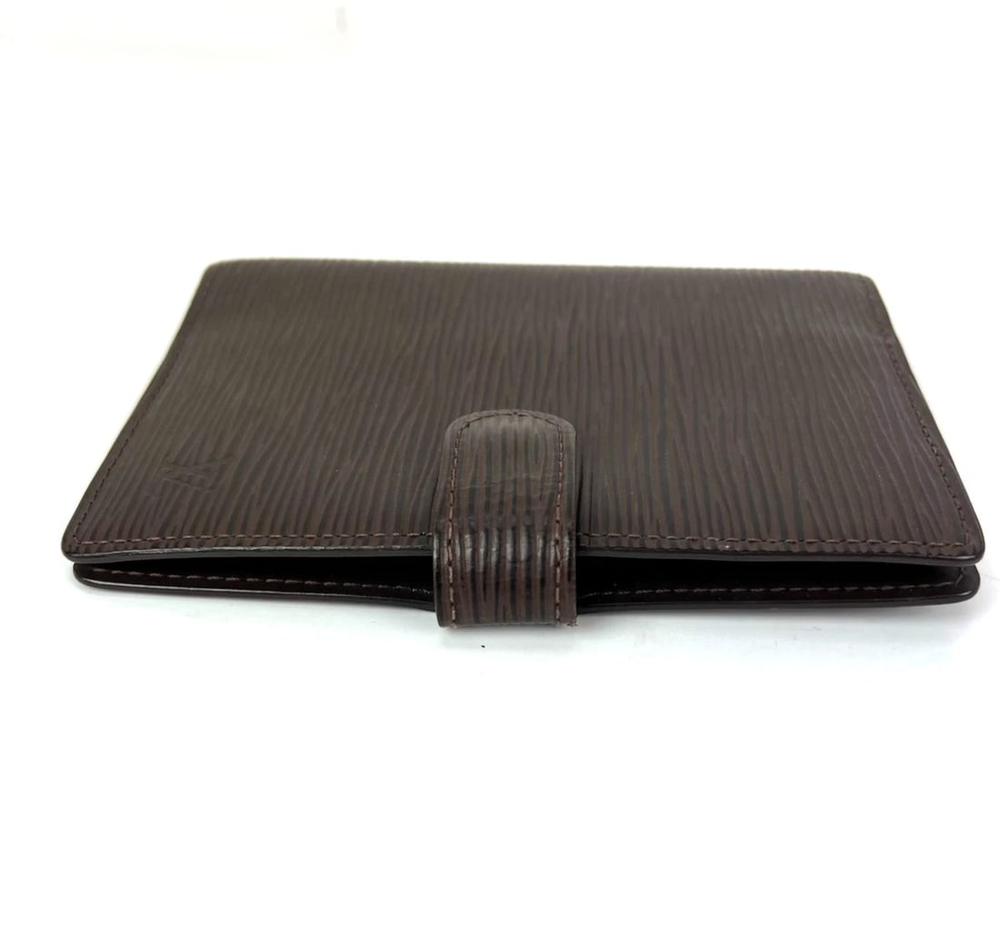 Louis Vuitton Brown Epi Small Agenda Booklet - 6