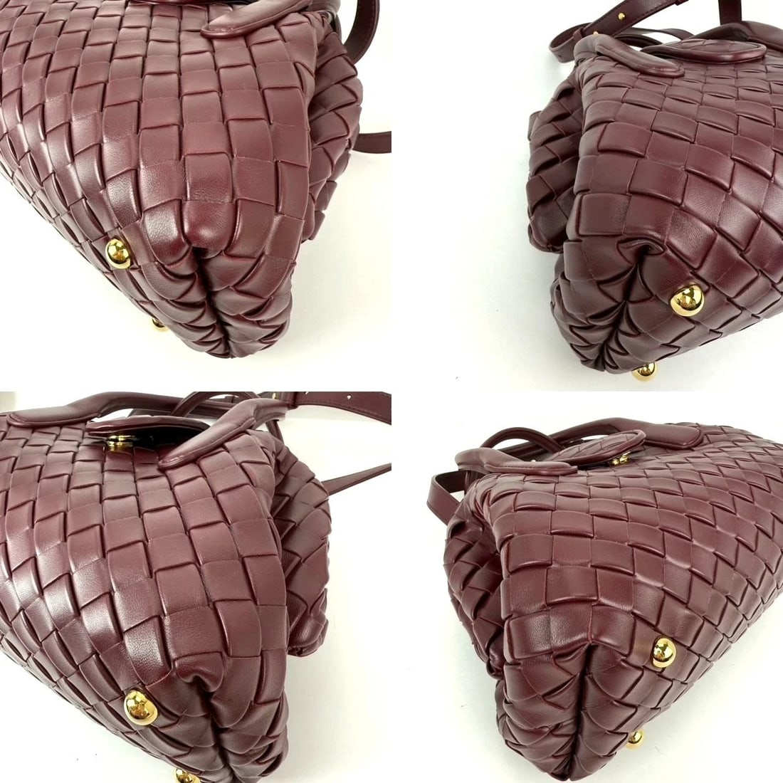Bottega Veneta Nappa Intrecciato Teen The Lauren 1980 Bauletto Barolo Bag - 16