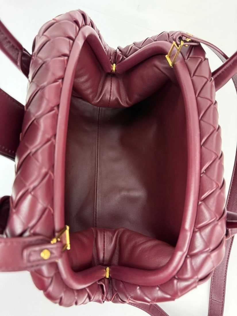 Bottega Veneta Nappa Intrecciato Teen The Lauren 1980 Bauletto Barolo Bag - 4
