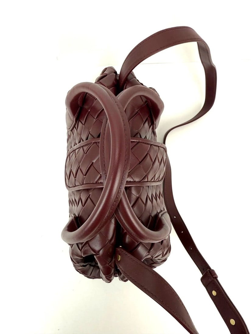 Bottega Veneta Nappa Intrecciato Teen The Lauren 1980 Bauletto Barolo Bag - 7