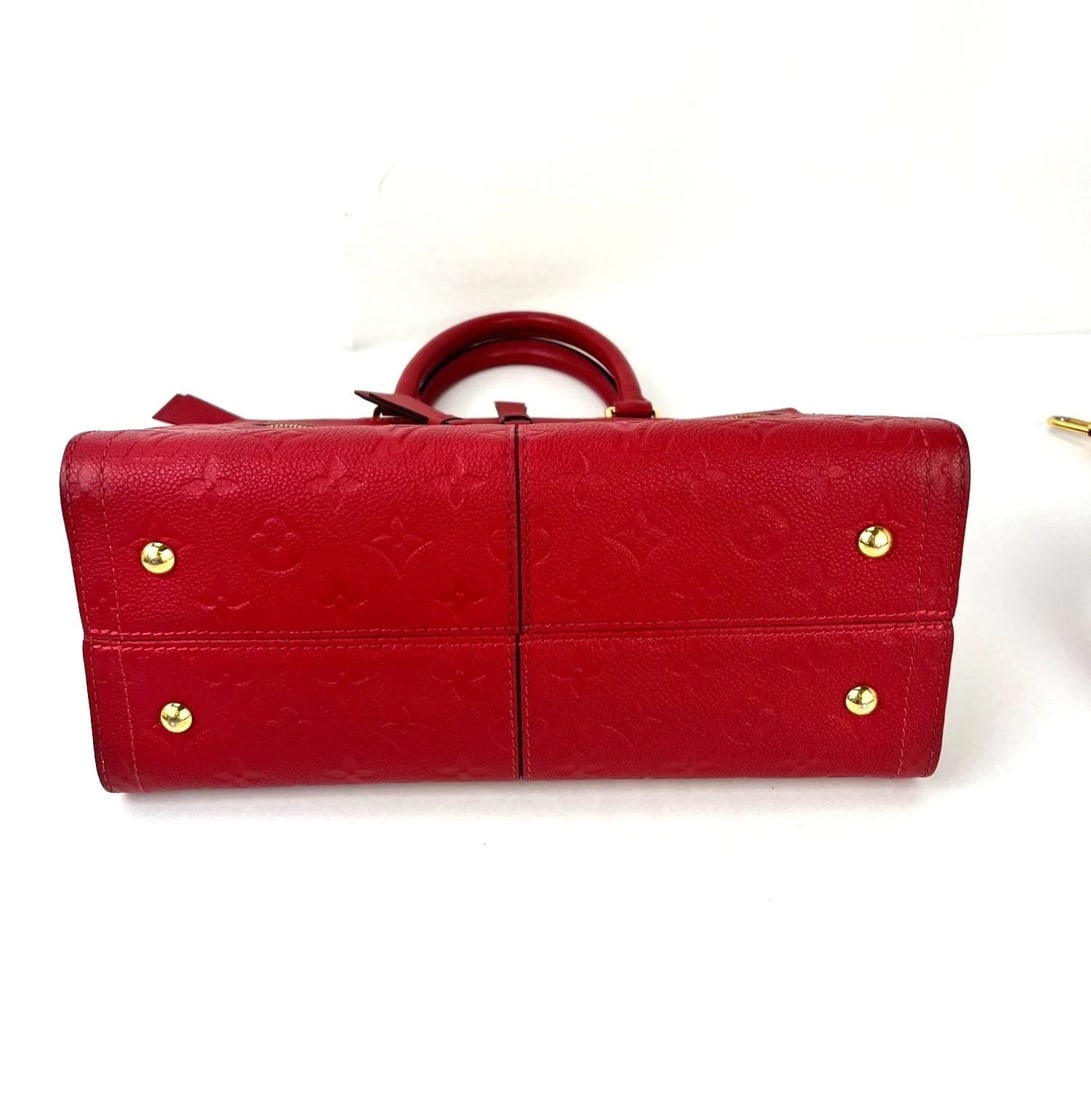 Louis Vuitton Scarlett Monogram Sully Empriente Leather Shoulder Bag - 3