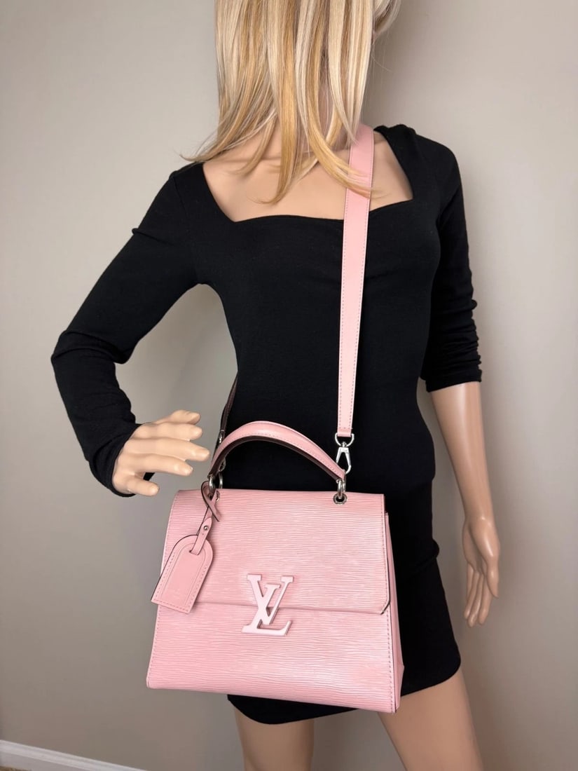 Louis Vuitton Grenelle PM Pink Epi Leather Shoulder Bag - 17