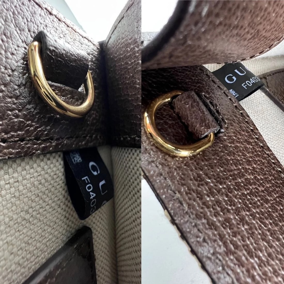 Gucci Jumbo GG textured dollar calfskin Mini Web Vertical Tote - 11