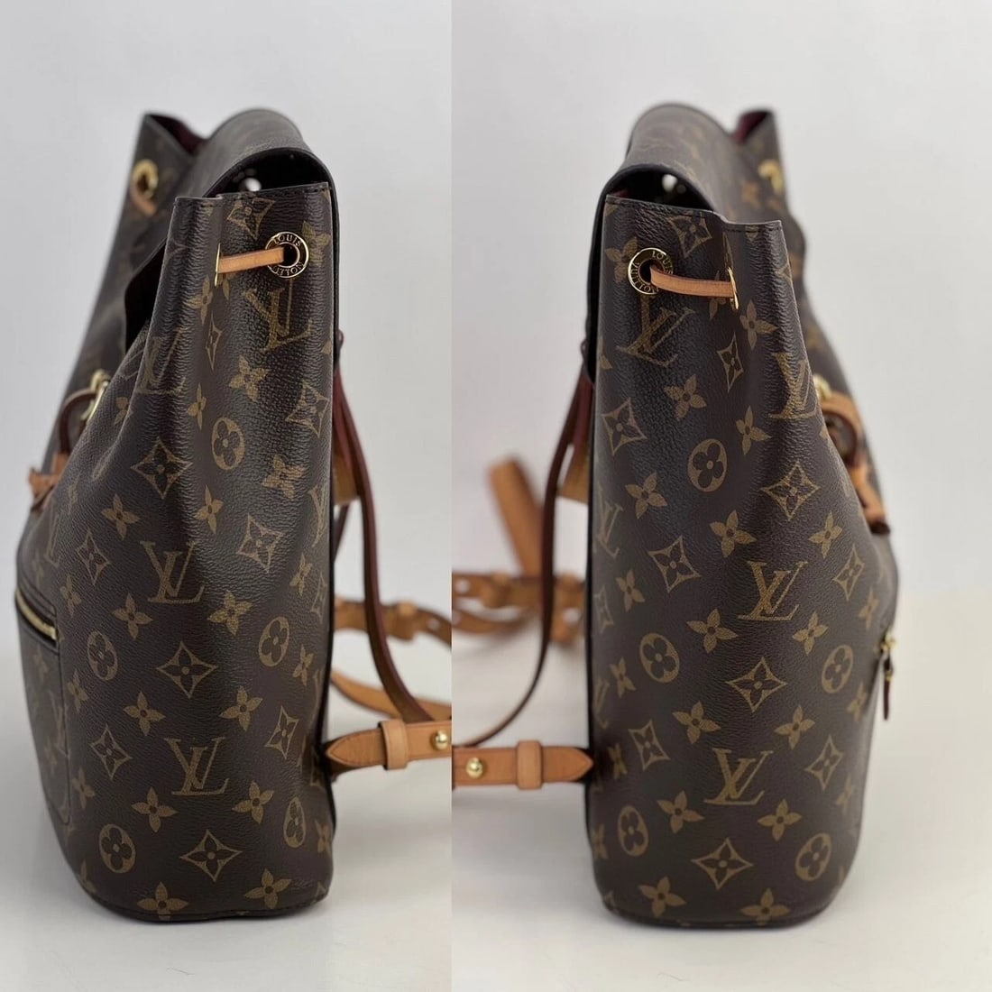 LOUIS VUITTON Montsouris NM Monogram Canvas Backpack - 4