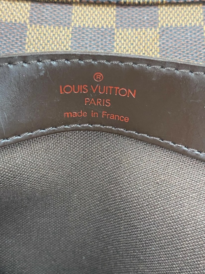 Louis Vuitton Bag Damier Ebene Canvas Naviglio Shoulder Messenger Bag - 9