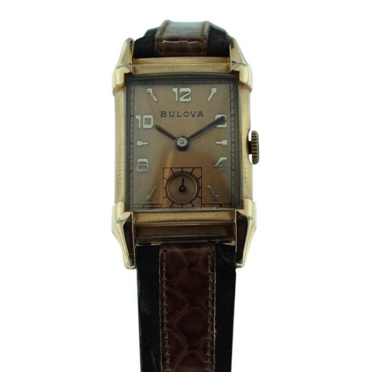 Bulova Pink Gold-Filled Manual Wind Watch, 1930's (1 of 6)
