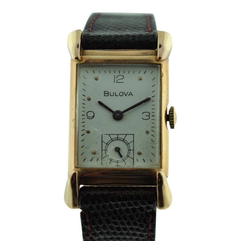 Bulova 14K Solid Pink Gold Watch, 1940's (1 of 7)