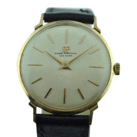 Girard Perregaux Seahawk 14K Gold Watch, 1960's (1 of 4)