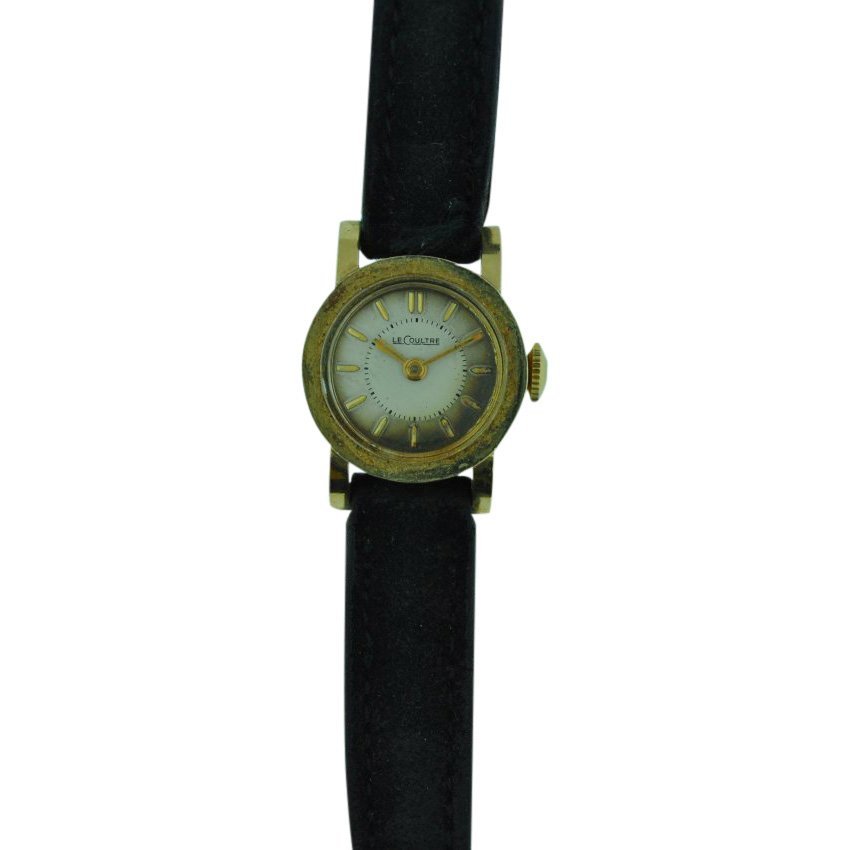 Lecoultre Ladies 14K Gold Manual Wind Watch, 1950's (1 of 1)