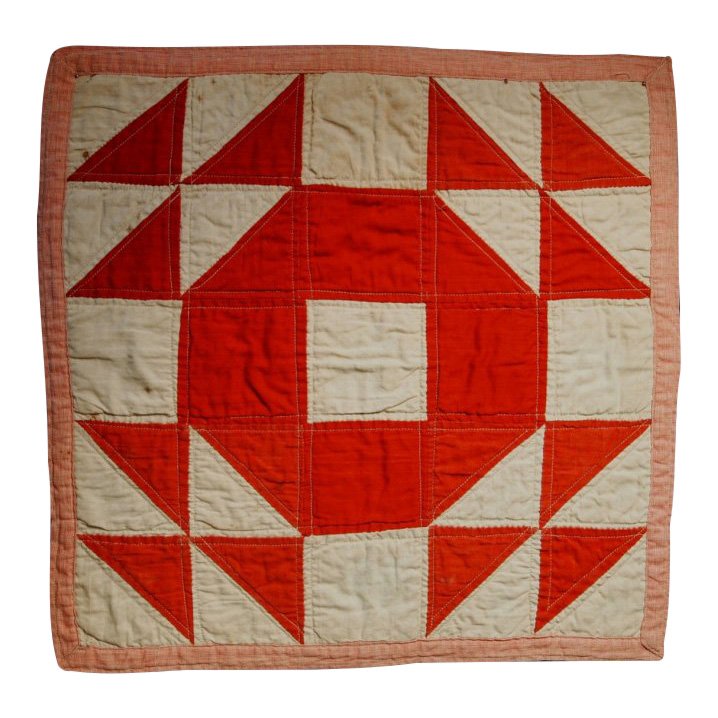 Antique Amish Doll Quilt (1 of 4)