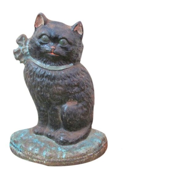 Cat on Pillow Doorstop (1 of 7)