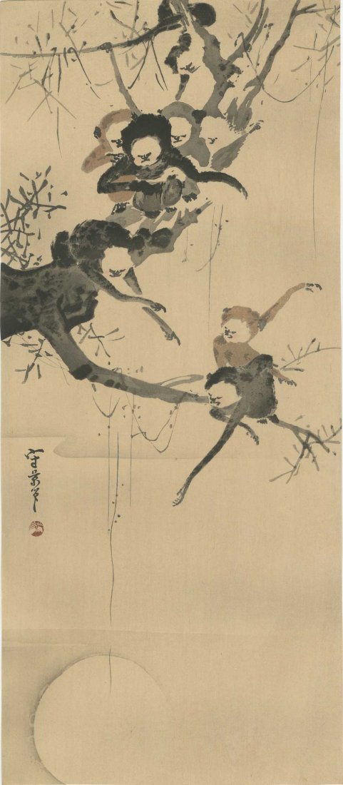 Morifuji - Monkey Reaching for the Moon (1 of 2)