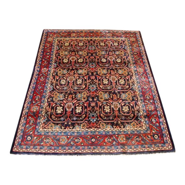 1930's Detailed Persian Senneh Rug (1 of 4)