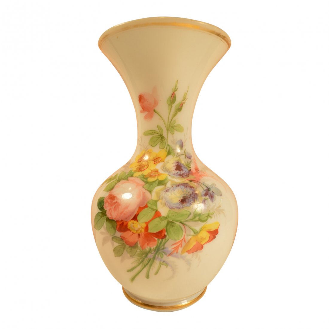 Opaline Vase with Flowers (1 of 4)